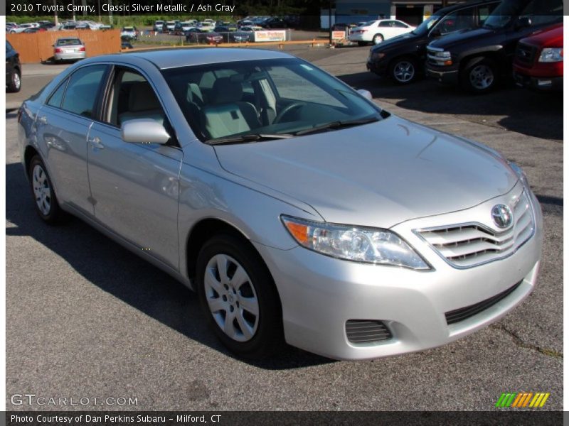 Classic Silver Metallic / Ash Gray 2010 Toyota Camry