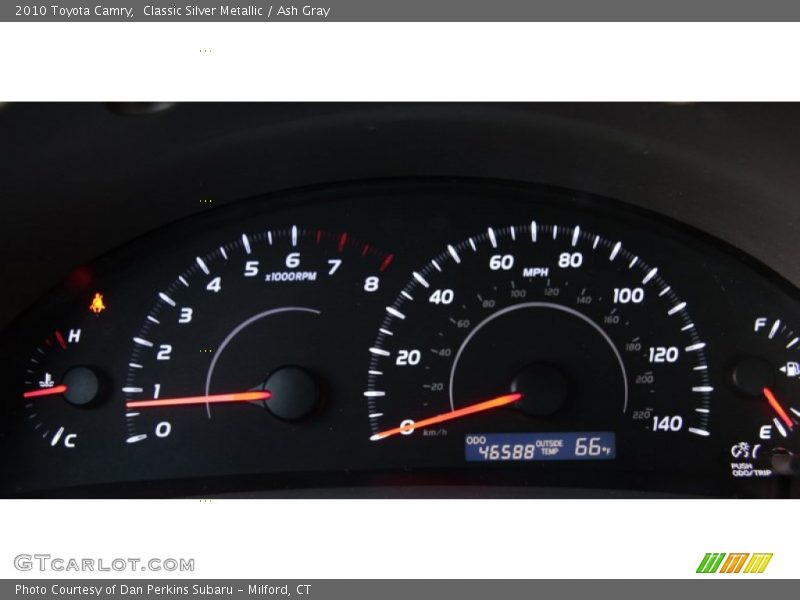 Classic Silver Metallic / Ash Gray 2010 Toyota Camry