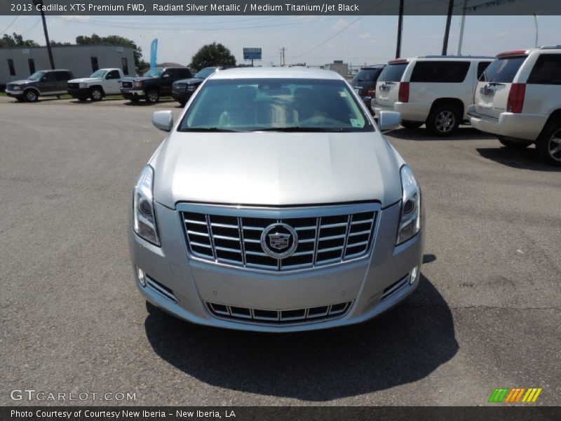 Radiant Silver Metallic / Medium Titanium/Jet Black 2013 Cadillac XTS Premium FWD