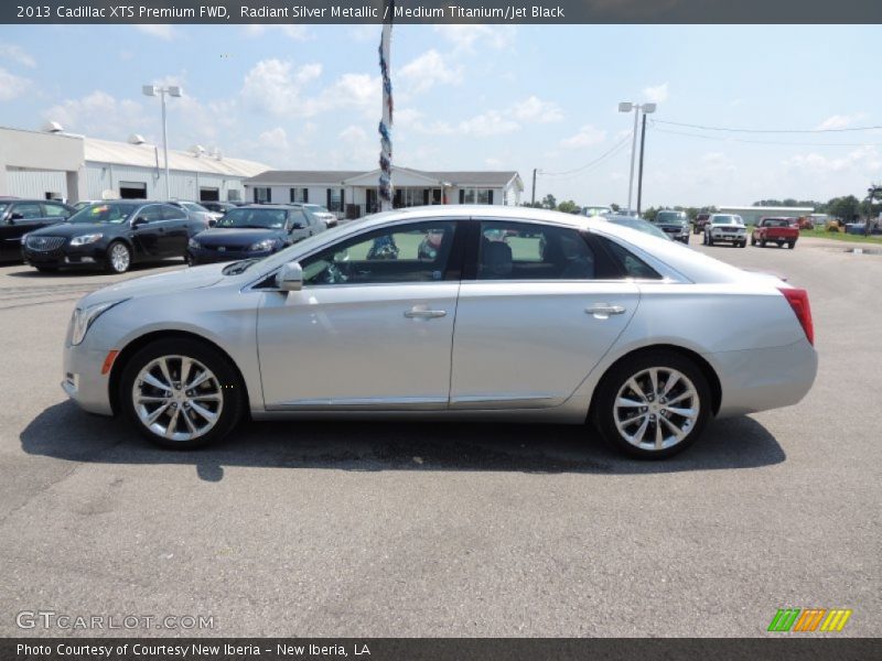 Radiant Silver Metallic / Medium Titanium/Jet Black 2013 Cadillac XTS Premium FWD