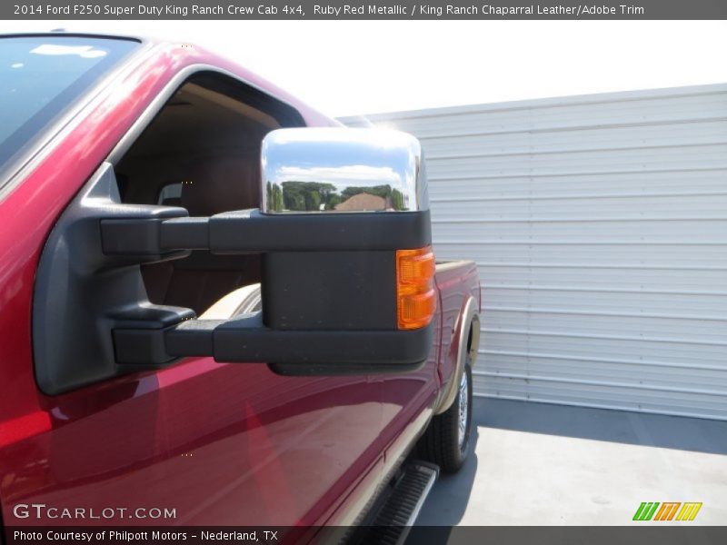 Ruby Red Metallic / King Ranch Chaparral Leather/Adobe Trim 2014 Ford F250 Super Duty King Ranch Crew Cab 4x4