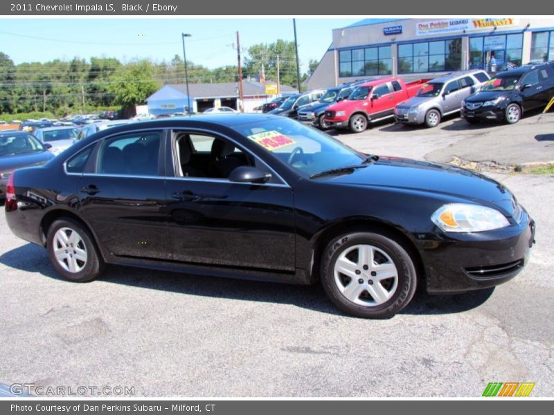 Black / Ebony 2011 Chevrolet Impala LS