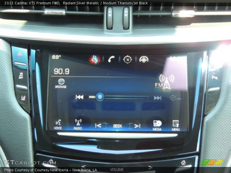 Radiant Silver Metallic / Medium Titanium/Jet Black 2013 Cadillac XTS Premium FWD