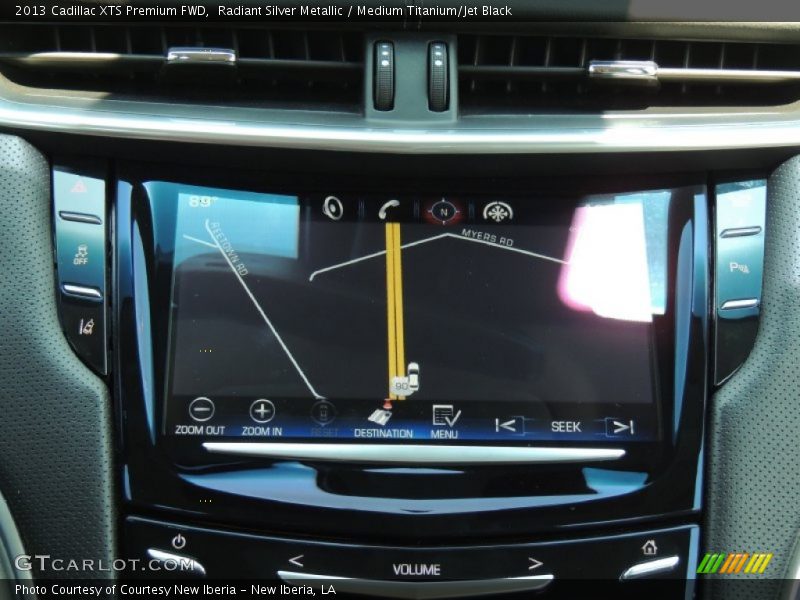 Radiant Silver Metallic / Medium Titanium/Jet Black 2013 Cadillac XTS Premium FWD