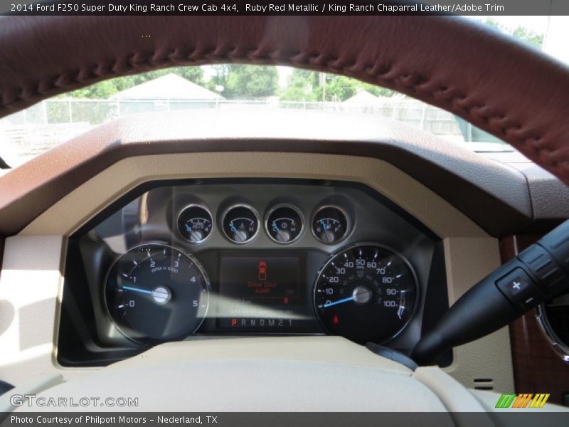  2014 F250 Super Duty King Ranch Crew Cab 4x4 King Ranch Crew Cab 4x4 Gauges