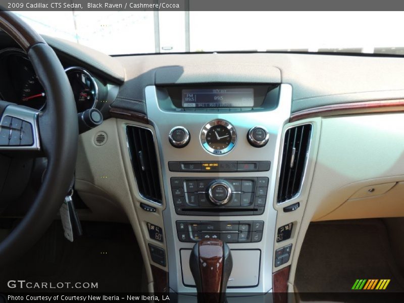 Black Raven / Cashmere/Cocoa 2009 Cadillac CTS Sedan