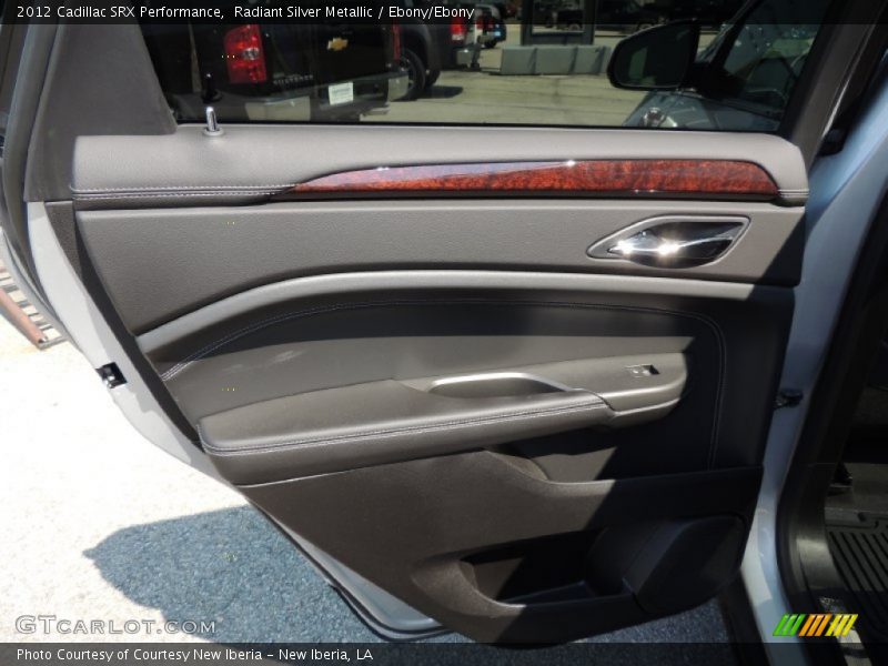 Radiant Silver Metallic / Ebony/Ebony 2012 Cadillac SRX Performance