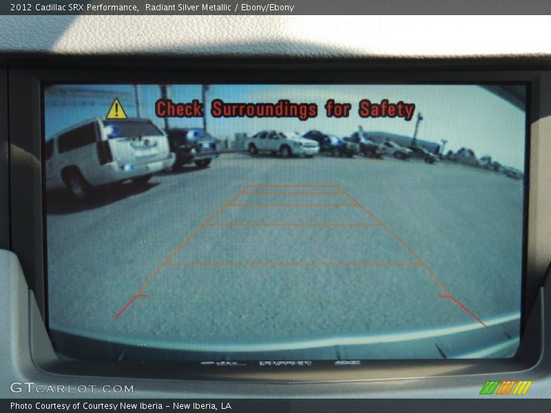 Radiant Silver Metallic / Ebony/Ebony 2012 Cadillac SRX Performance