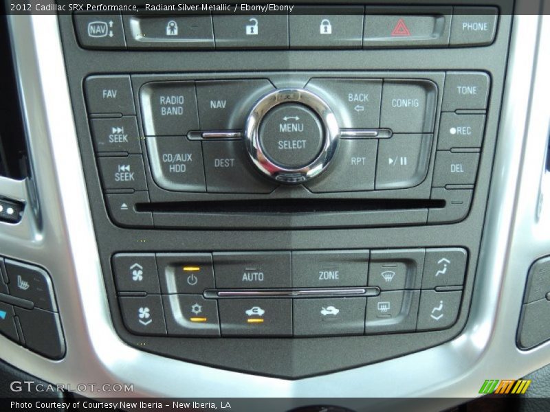 Radiant Silver Metallic / Ebony/Ebony 2012 Cadillac SRX Performance