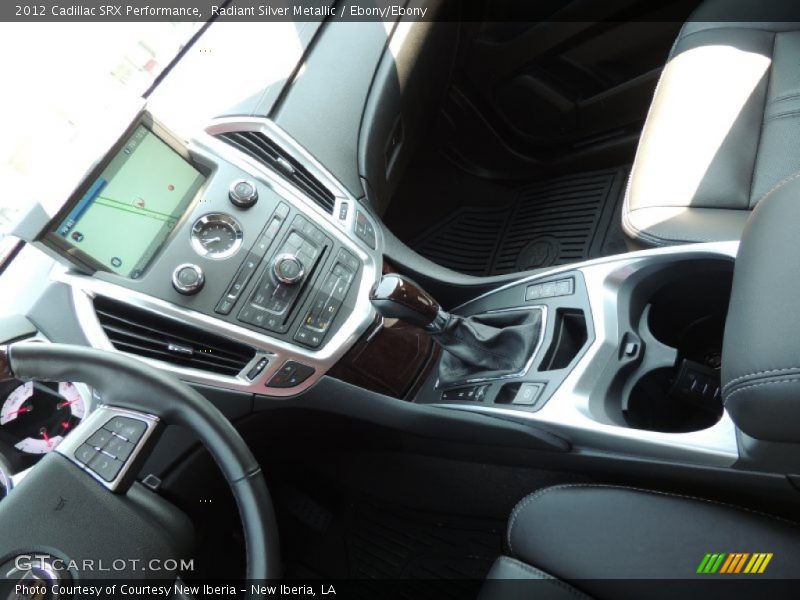 Radiant Silver Metallic / Ebony/Ebony 2012 Cadillac SRX Performance