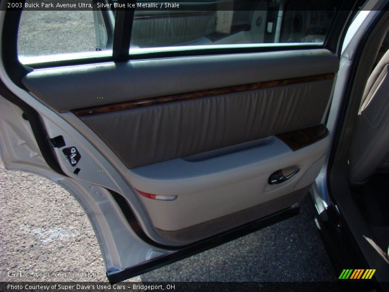 Silver Blue Ice Metallic / Shale 2003 Buick Park Avenue Ultra