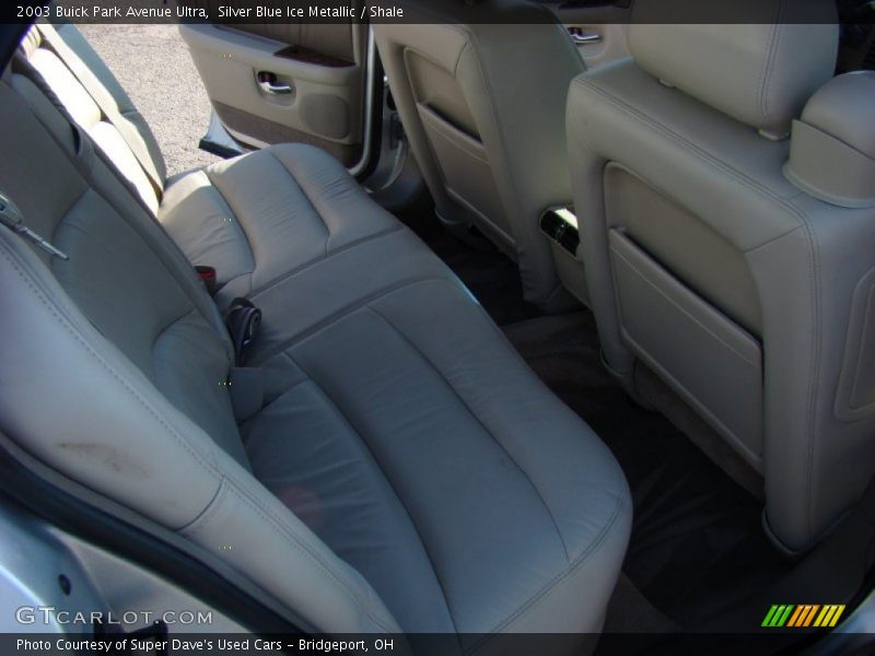 Silver Blue Ice Metallic / Shale 2003 Buick Park Avenue Ultra