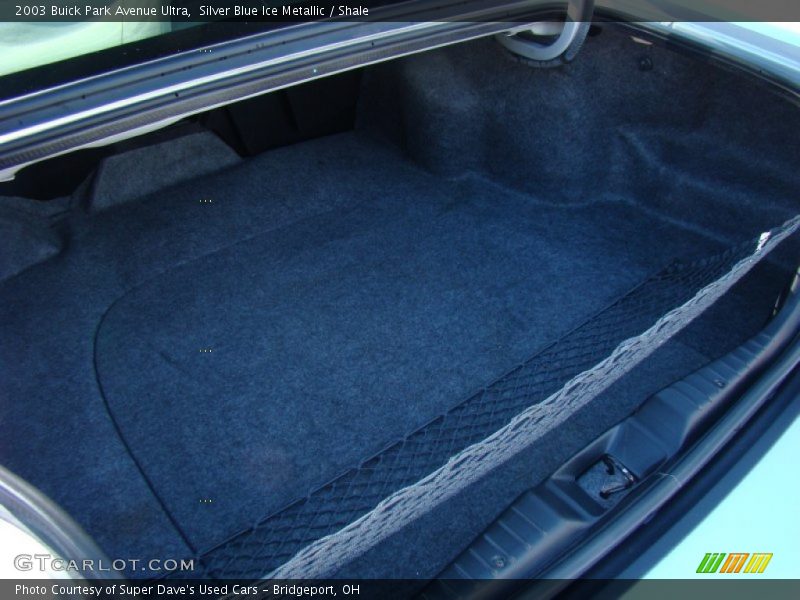 Silver Blue Ice Metallic / Shale 2003 Buick Park Avenue Ultra