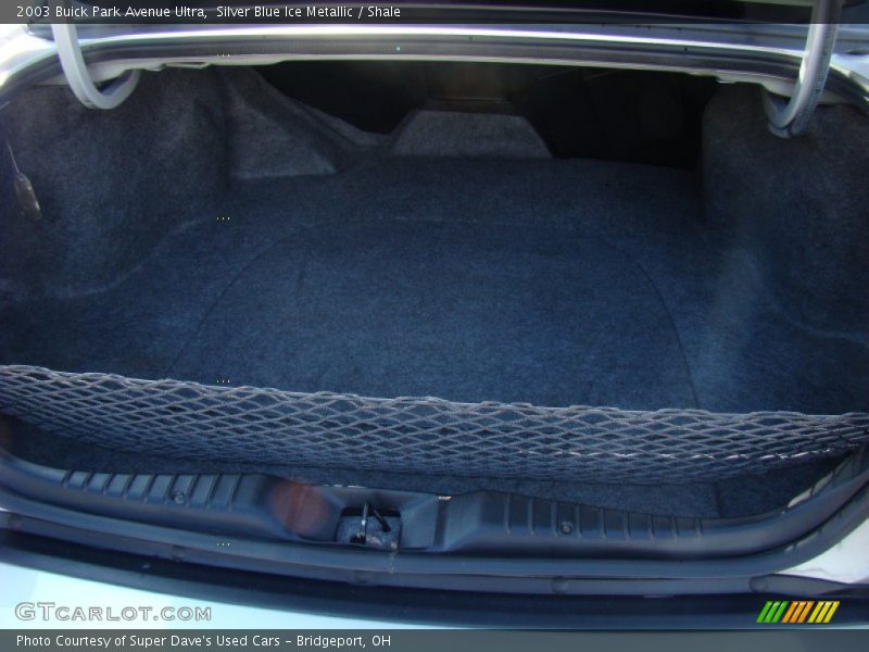Silver Blue Ice Metallic / Shale 2003 Buick Park Avenue Ultra