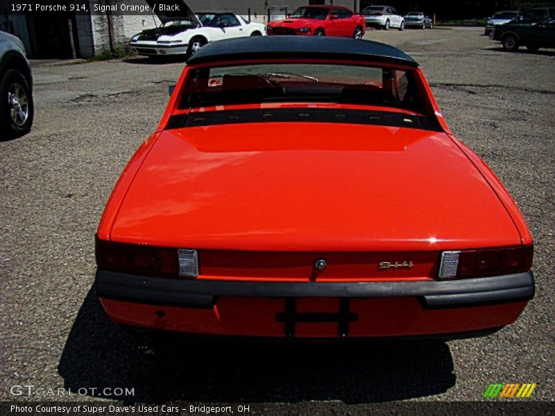Signal Orange / Black 1971 Porsche 914