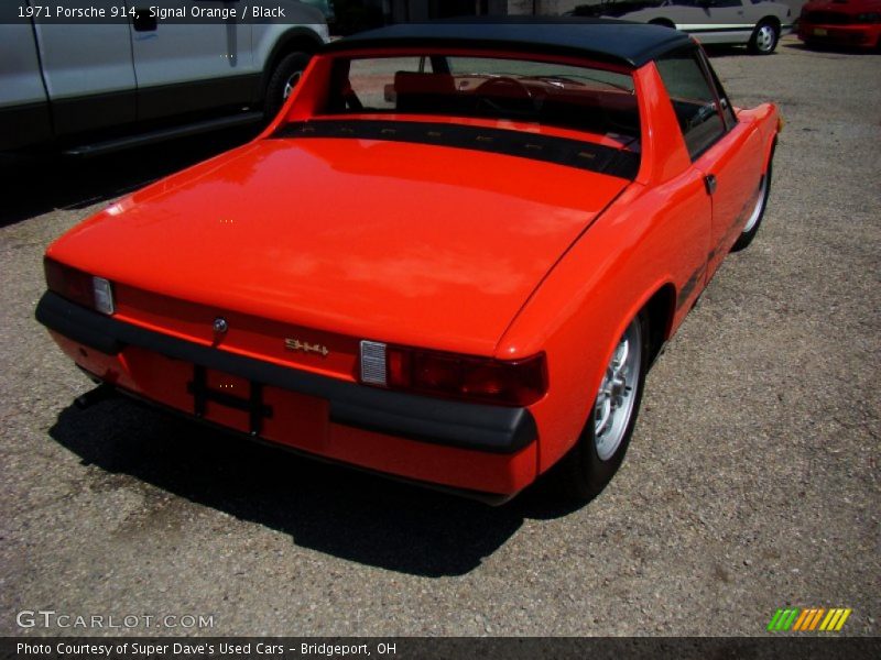 Signal Orange / Black 1971 Porsche 914
