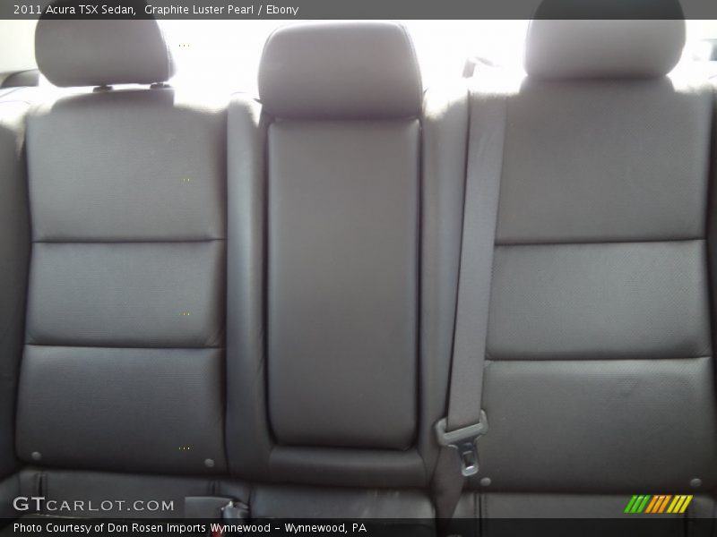 Graphite Luster Pearl / Ebony 2011 Acura TSX Sedan
