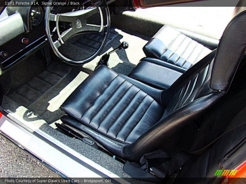  1971 914  Black Interior