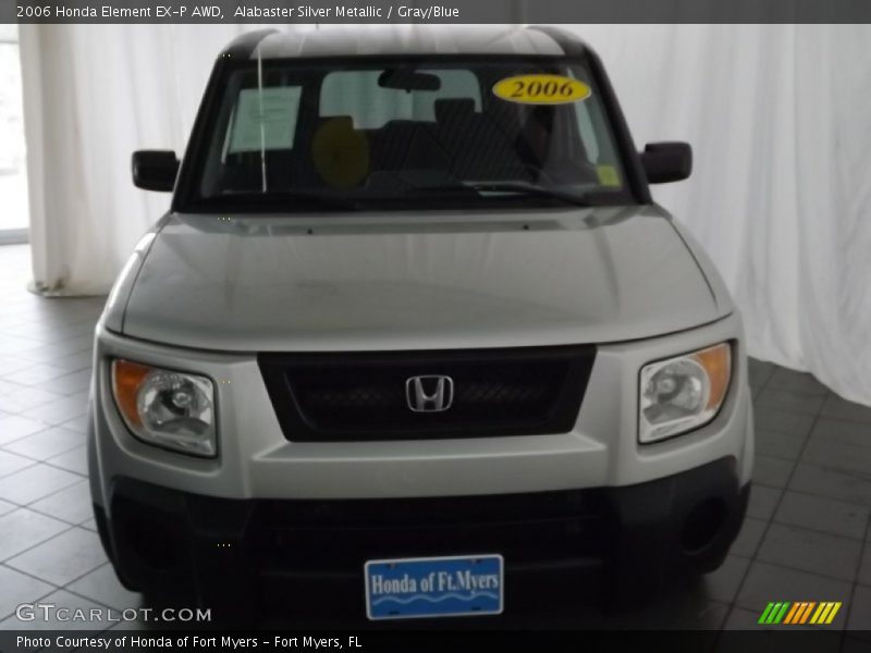 Alabaster Silver Metallic / Gray/Blue 2006 Honda Element EX-P AWD
