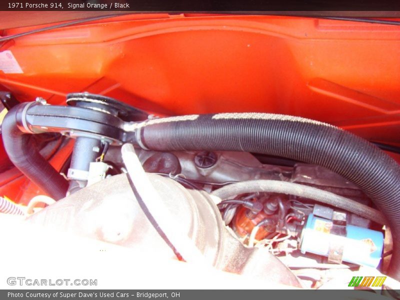 Signal Orange / Black 1971 Porsche 914