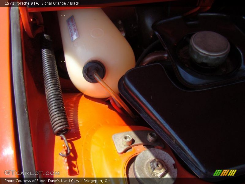 Signal Orange / Black 1971 Porsche 914