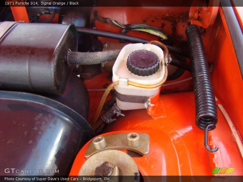 Signal Orange / Black 1971 Porsche 914
