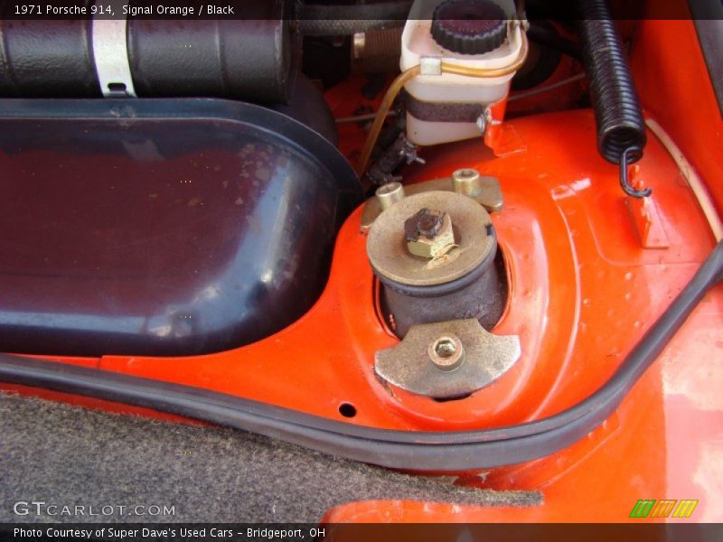 Signal Orange / Black 1971 Porsche 914