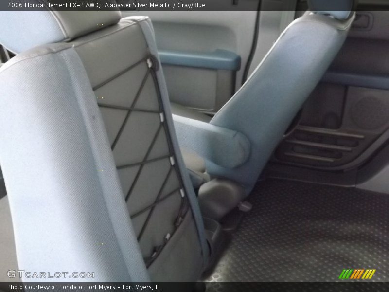 Alabaster Silver Metallic / Gray/Blue 2006 Honda Element EX-P AWD