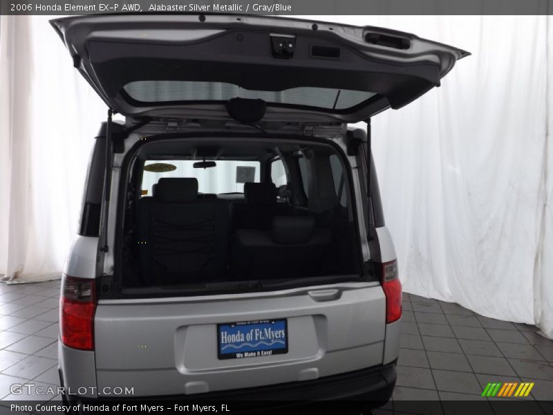 Alabaster Silver Metallic / Gray/Blue 2006 Honda Element EX-P AWD