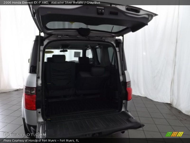 Alabaster Silver Metallic / Gray/Blue 2006 Honda Element EX-P AWD