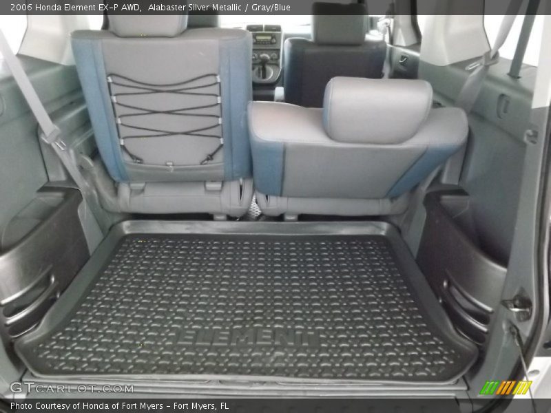 Alabaster Silver Metallic / Gray/Blue 2006 Honda Element EX-P AWD