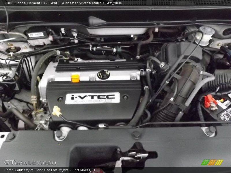 Alabaster Silver Metallic / Gray/Blue 2006 Honda Element EX-P AWD