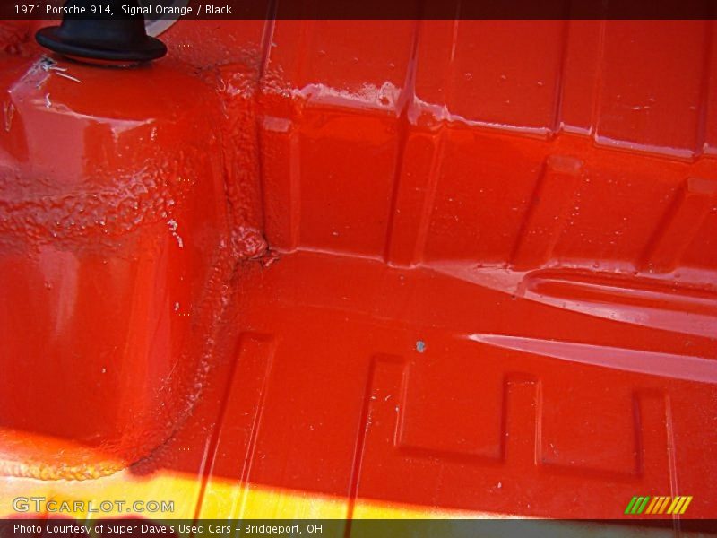 Signal Orange / Black 1971 Porsche 914
