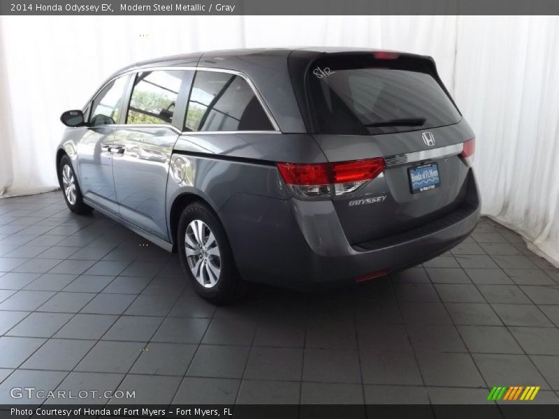 Modern Steel Metallic / Gray 2014 Honda Odyssey EX