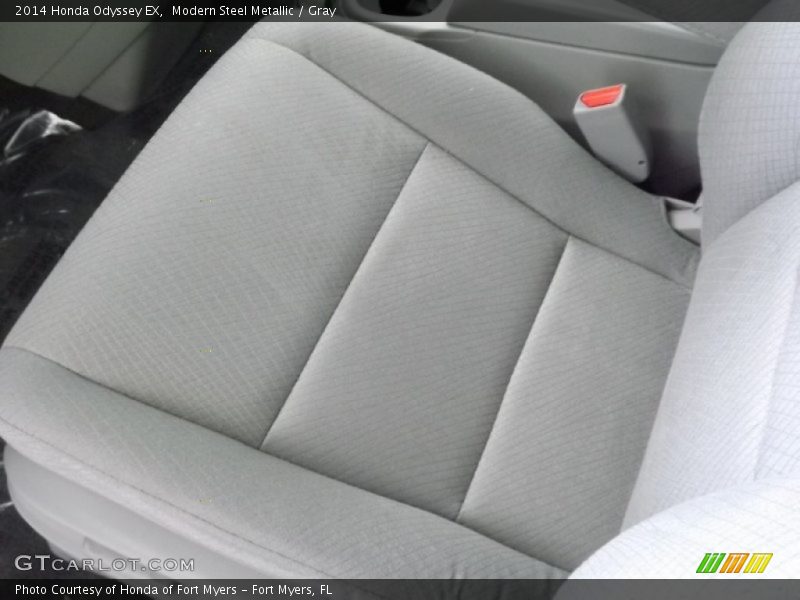 Modern Steel Metallic / Gray 2014 Honda Odyssey EX