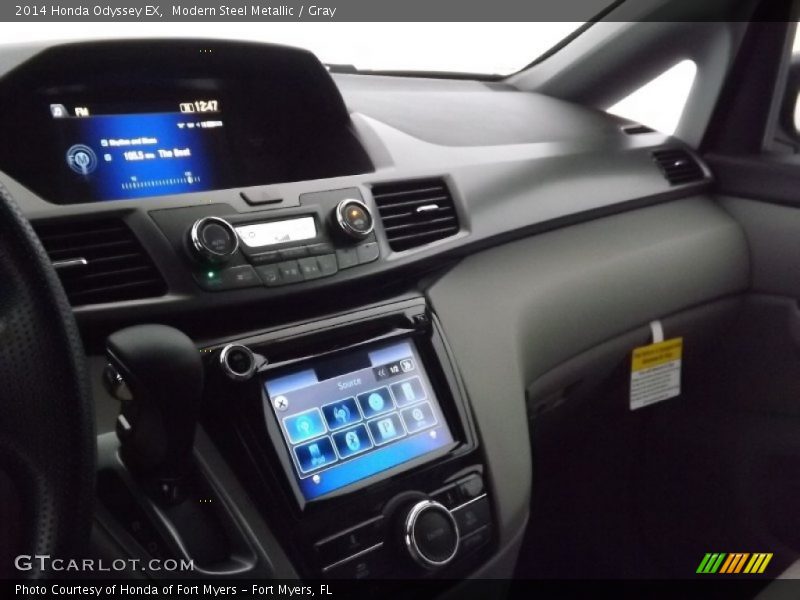 Modern Steel Metallic / Gray 2014 Honda Odyssey EX