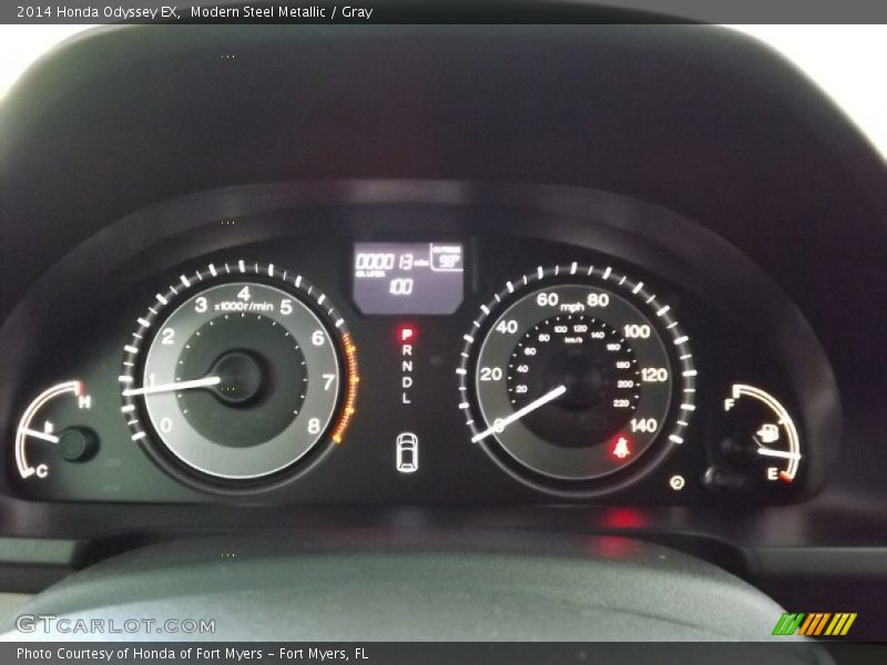  2014 Odyssey EX EX Gauges