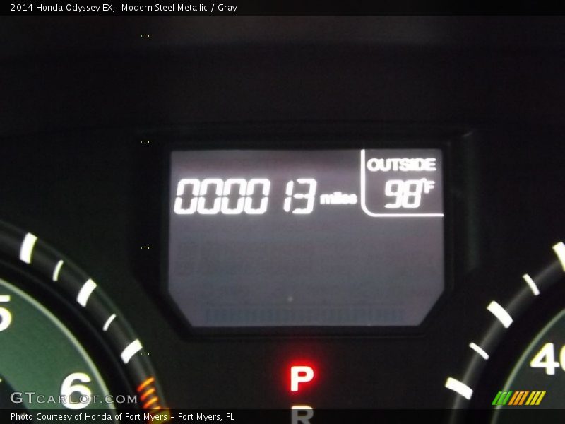 Modern Steel Metallic / Gray 2014 Honda Odyssey EX