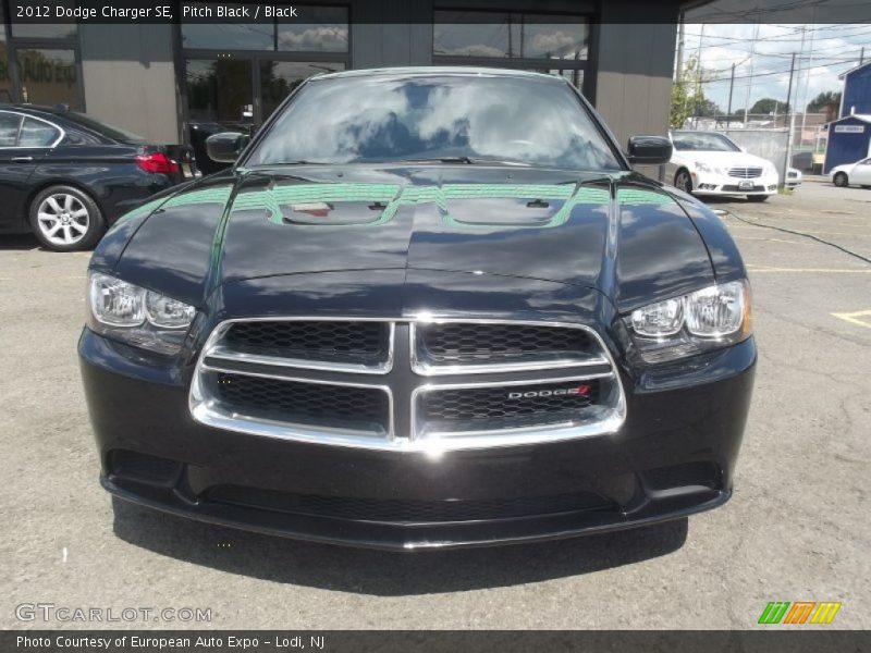 Pitch Black / Black 2012 Dodge Charger SE