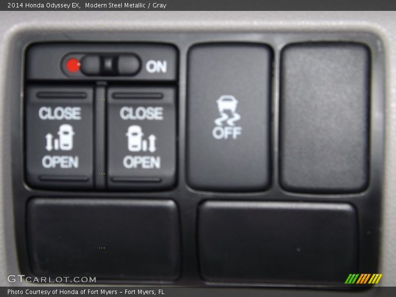 Modern Steel Metallic / Gray 2014 Honda Odyssey EX