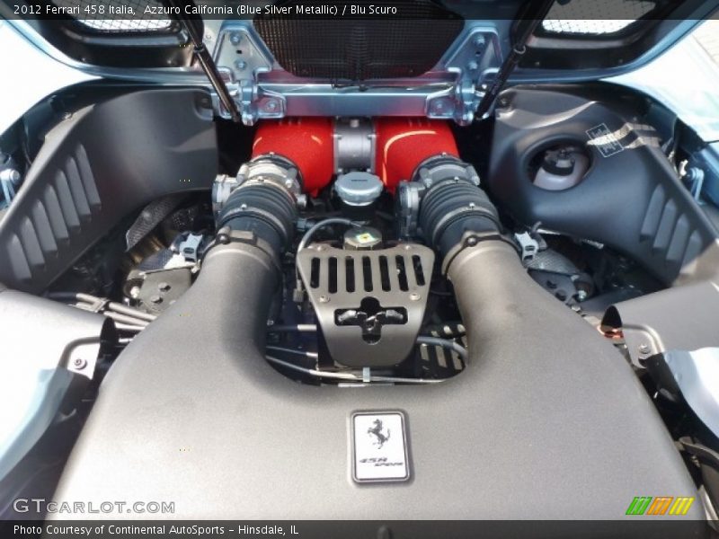  2012 458 Italia Engine - 4.5 Liter DI DOHC 32-Valve VVT V8