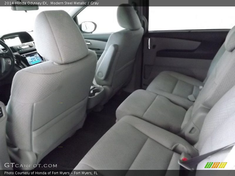 Modern Steel Metallic / Gray 2014 Honda Odyssey EX