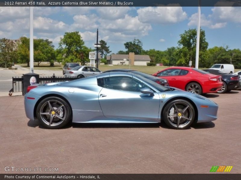  2012 458 Italia Azzuro California (Blue Silver Metallic)