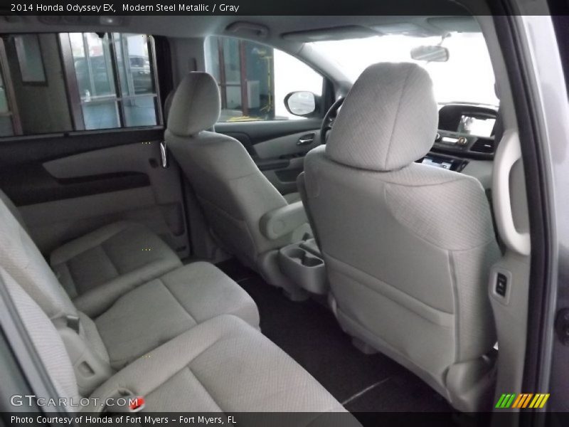 Modern Steel Metallic / Gray 2014 Honda Odyssey EX