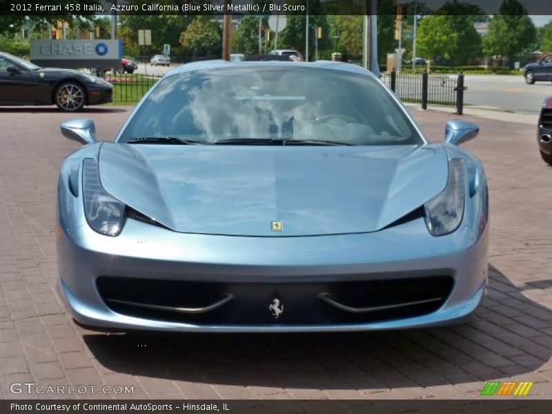 Azzuro California (Blue Silver Metallic) / Blu Scuro 2012 Ferrari 458 Italia
