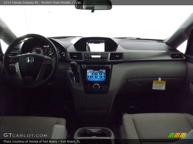Modern Steel Metallic / Gray 2014 Honda Odyssey EX