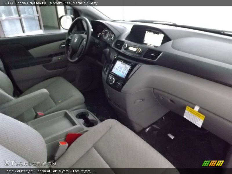 Modern Steel Metallic / Gray 2014 Honda Odyssey EX