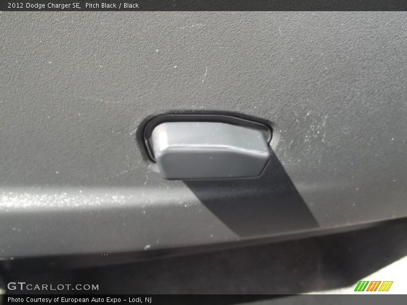 Pitch Black / Black 2012 Dodge Charger SE