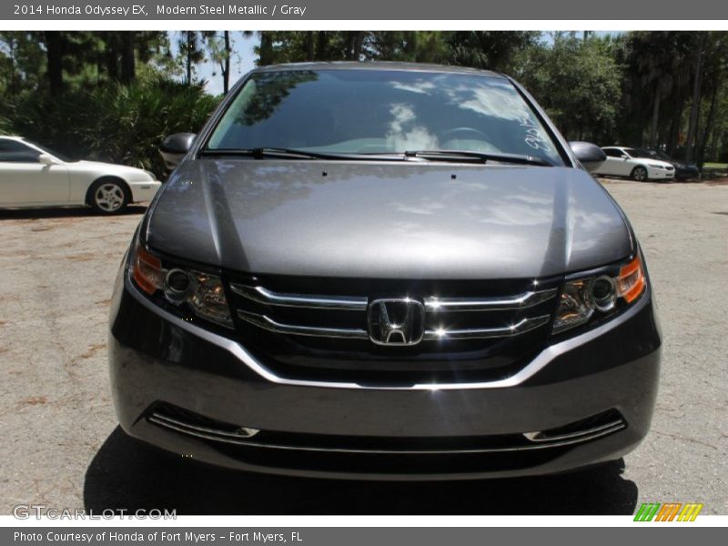 Modern Steel Metallic / Gray 2014 Honda Odyssey EX