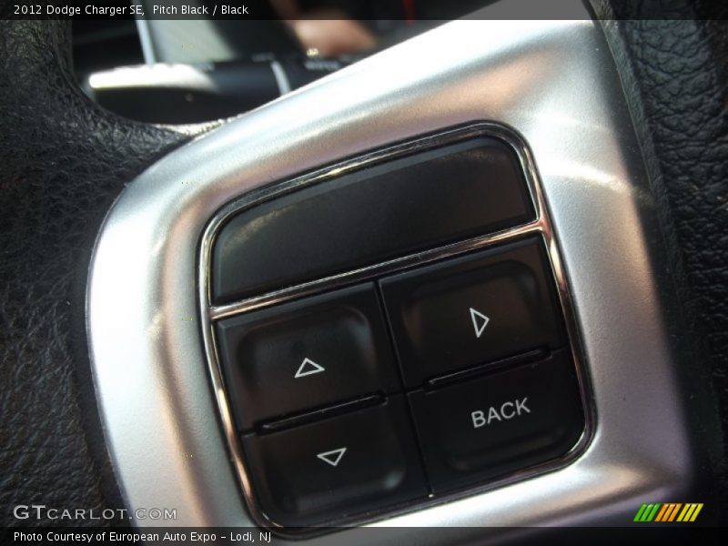 Pitch Black / Black 2012 Dodge Charger SE